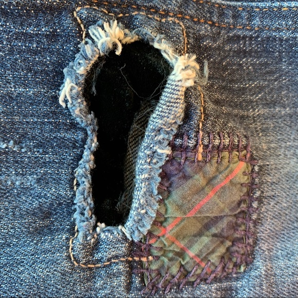 Ralph Lauren Girls Patch Jeans Size 6 - Picture 5 of 11